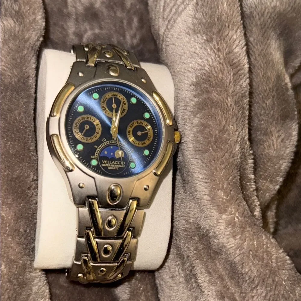 Vellaccio Gold Silver Two-Tone Watch